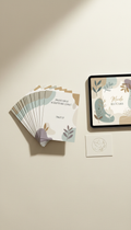 Printable scripture lyric card set