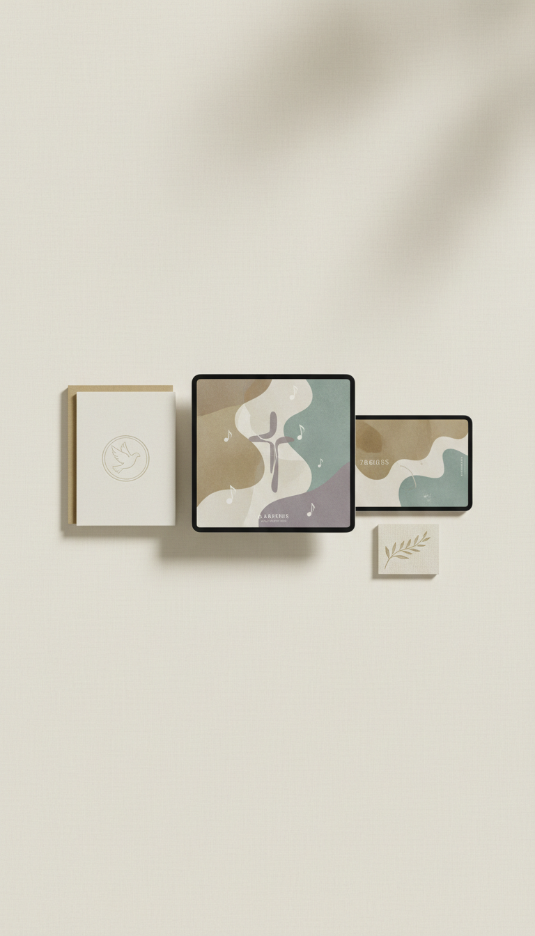 Digital worship bundle with lyric sheets